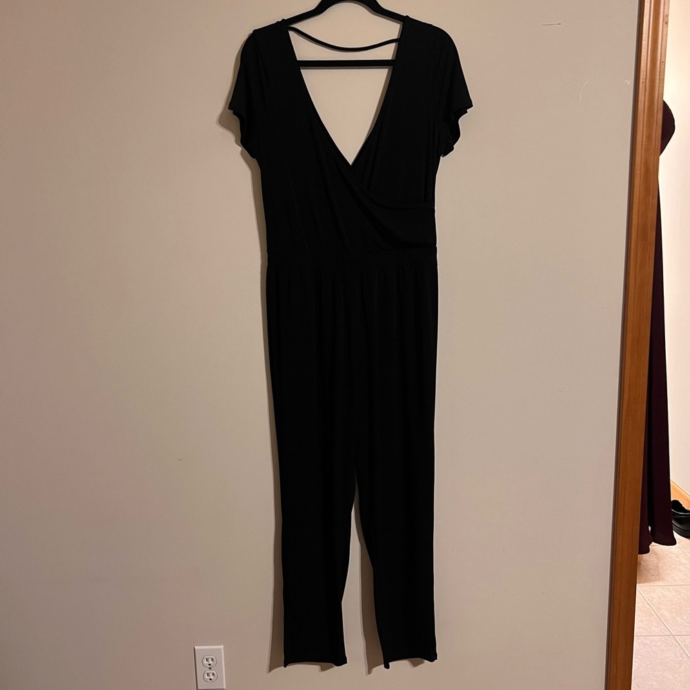 Express black jumpsuit